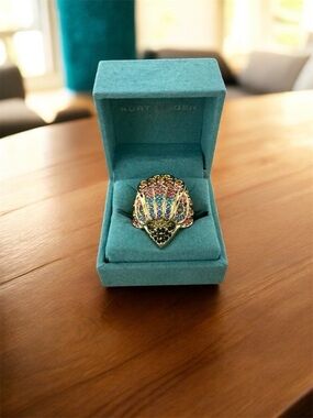 Kurt Geiger Crystal Eagle Ring